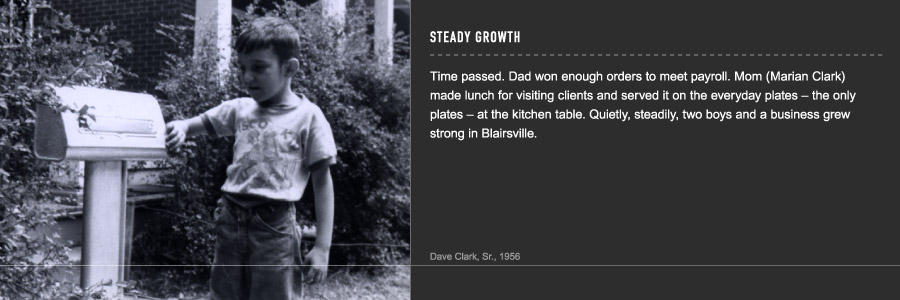 Steady growth